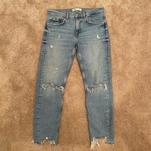 Zara slim boyfriend jeans size 4